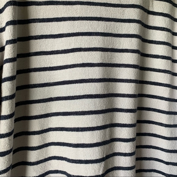 KNOWLEDGECOTTON Apparel Striped Long Sleeve Crew Neck Sweater - Men’s Size Large - Picture 7 of 9